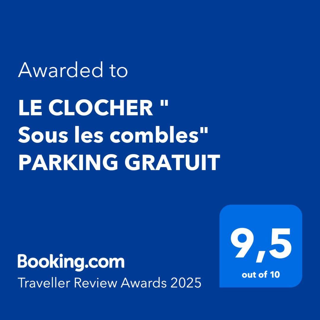 Le Clocher " Sous Les Combles" Parking Gratuit Beblenheim Exteriér fotografie